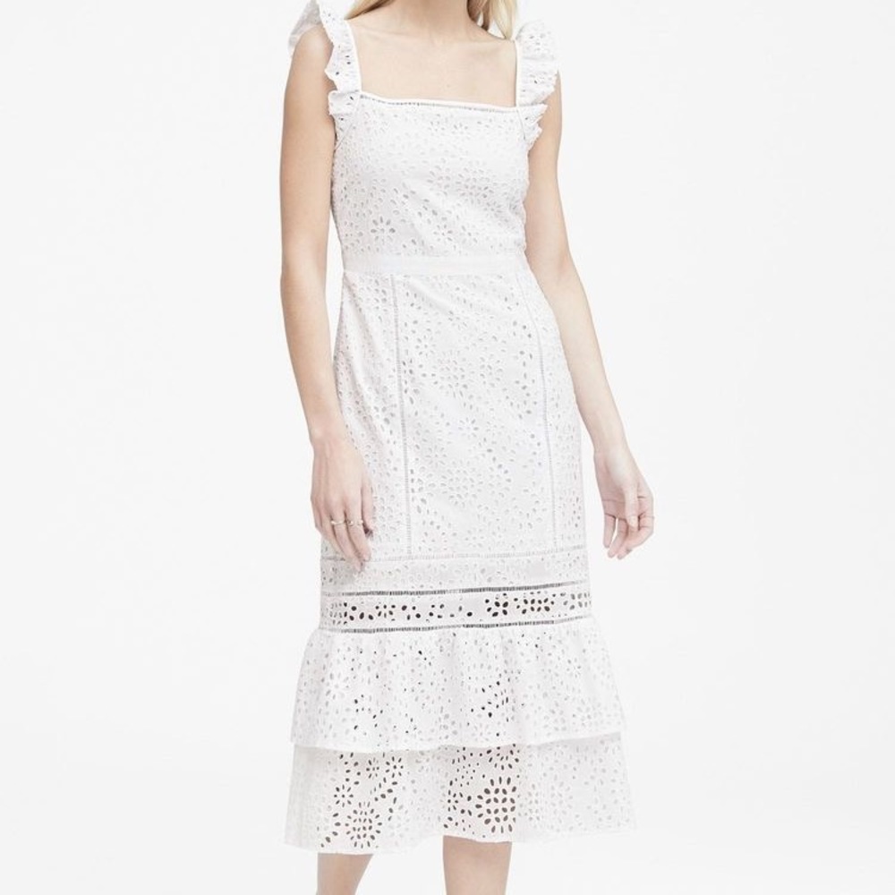 Banana Republic eyelet dress
